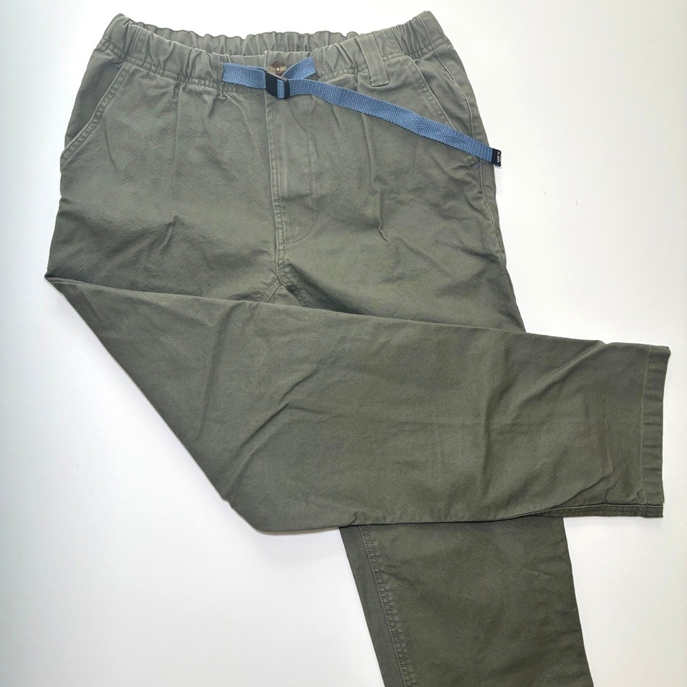 Passenger Adventurer Canvas Pants Mens 32 Olive Green Climbing Organic Outdoor